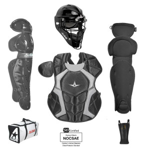 All Star Players Series Youth Catchers Box Set Fits Ages 12-16 Black