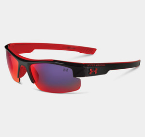 Under Armour Kids' UA Nitro L Sunglasses Shiny Black