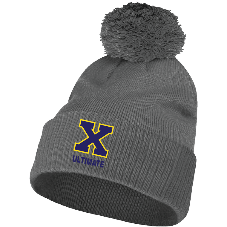 Xaverian HS Adidas Grey Pom Hat