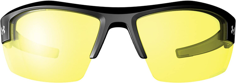 Under Armour UA Resiliance Sunglasses Satin Black Yellow
