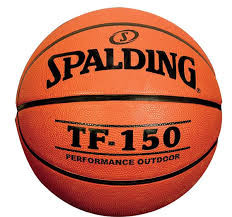 Spalding TF-150 Rubber Basketball (Mens 29.5")