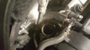 Close up of the turbo's inlet flange.  Install the boost leak tester here