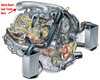 Attach boost leak tester at the y-pipe inlet as shown.