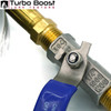 Charge air cooler leak tester for heavy duty diesel turbo systems