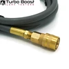 Boost Leak Tester 5 Ft Extension Hose Kit with Shut-Off Ball Valve - Control Shop Air Pressure