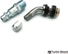 Turbo Boost Leak Tester Kit 2013+ Audi S6 S7 A8 - 4.0T - Billet Alum Test upto 30 PSI - Includes PCV & BPV caps