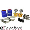 Turbo Boost Leak Tester Kit 2013+ 4.0T **Audi A8 S8 w/ 3" SRM Inlets Only**  Billet Alum Test up to 30 PSI - Includes PCV & BPV caps and new SRM inlet O-rings