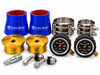 Turbo Boost Leak Tester Kit 2013+ 4.0T **Audi A8 S8 w/ 3" SRM Inlets Only**  Billet Alum Test up to 30 PSI - Includes PCV & BPV caps and new SRM inlet O-rings