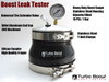 #6 Honda 5" Big Turbo Boost Leak Tester - B/D/H/K Series - fits 5" Turbo Inlets - Billet w HD T-Bolt Clamps