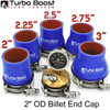 Universal Turbo Boost Leak Tester Shop Kit 2" to 3" - Small Frame Turbos - Billet 6061 Aluminum - with 5 Ft Extension Hose & 150 PSI Regulator
