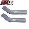 Turbo Oil Drain Return Hose Pair - Audi 4.0T S6 S7 RS7 A8 S8 RS6 - Replaces 079145742 079145743