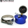 Used: 2.5" Boost Leak Tester End Cap - 6061 Billet Aluminum - 30 PSI Gauge - Anti-Slip, Schrader Valve