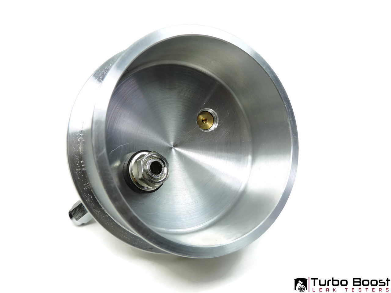 4" billet aluminum end cap