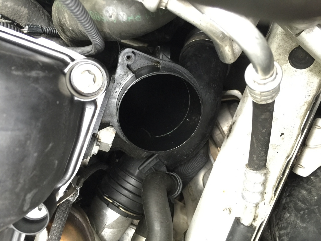 Install Boost Leak Tester on this flange