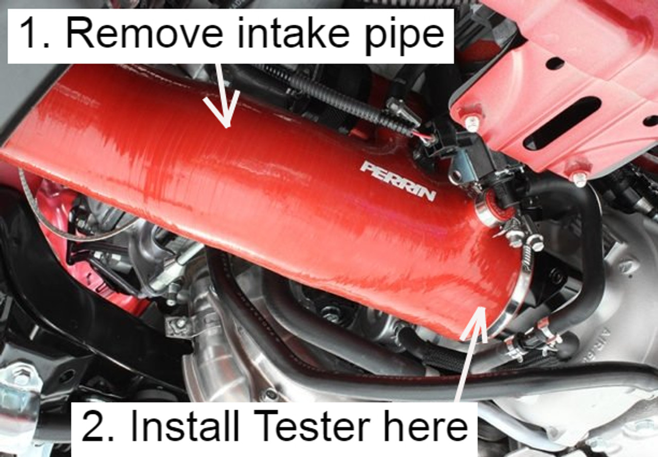 Subaru WRX FA20 (2015 +) Boost Leak Tester Works with Perrin 3