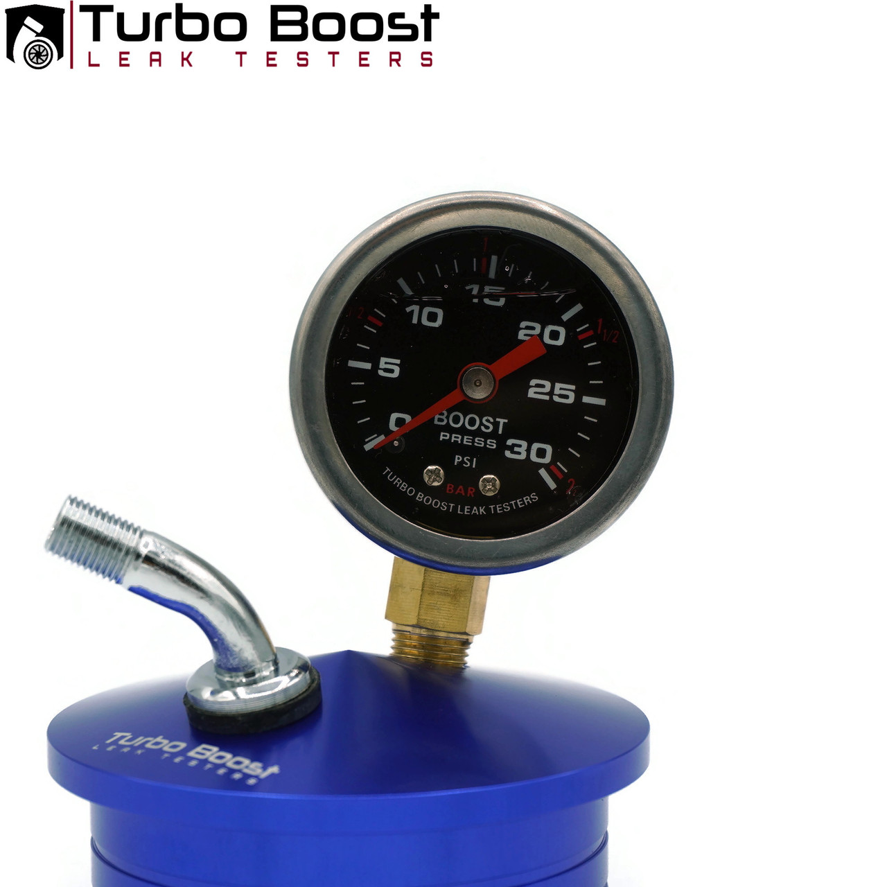 DURAMAX 6.6L Turbo Boost Leak Tester BILLET ALUM 30 PSI Tire Schrader Valve BasicKit