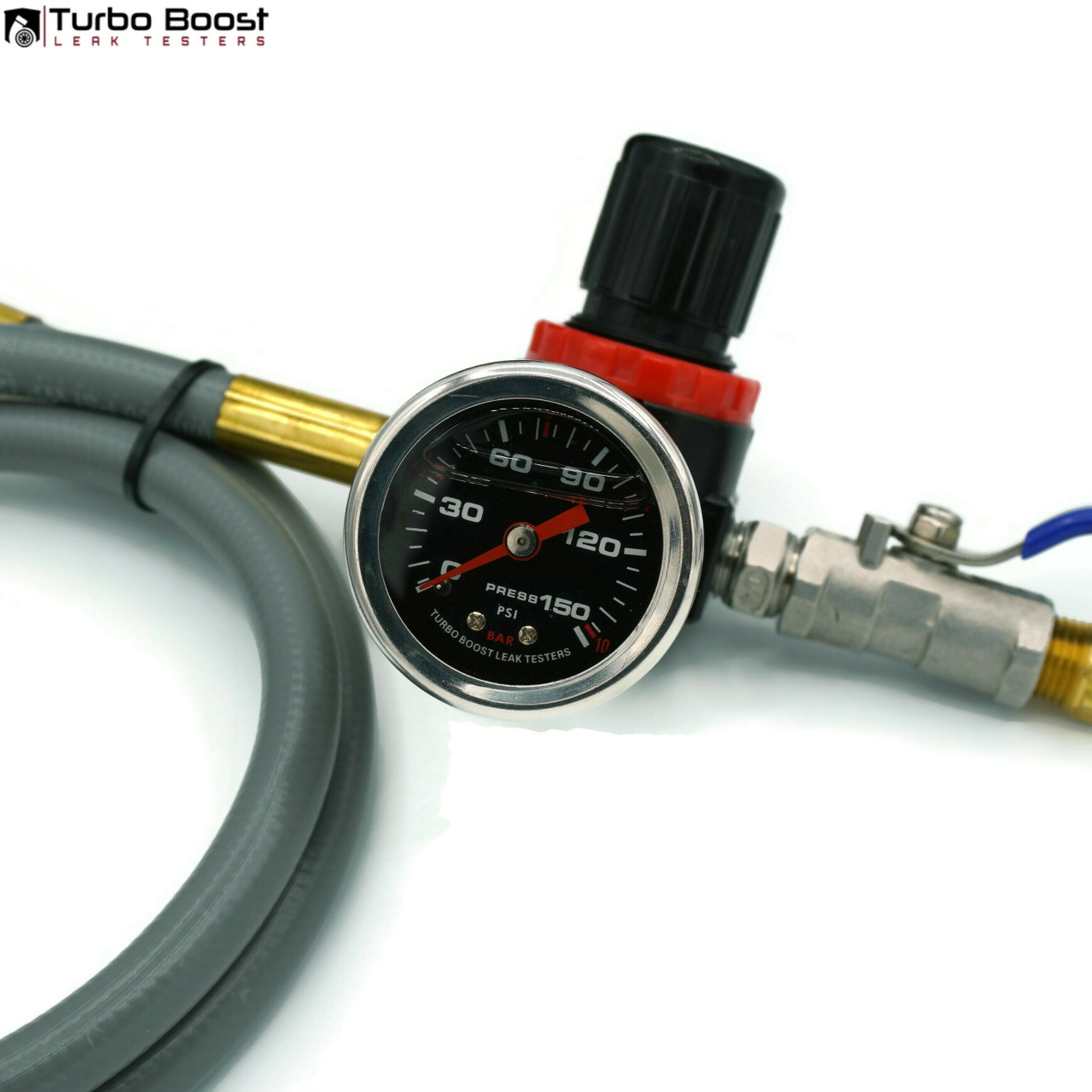 Turbo Boost Leak Test Kit - Includes Adapters For 2" To 4" Pipes, 30 PSI Tester 11 thumbnail image