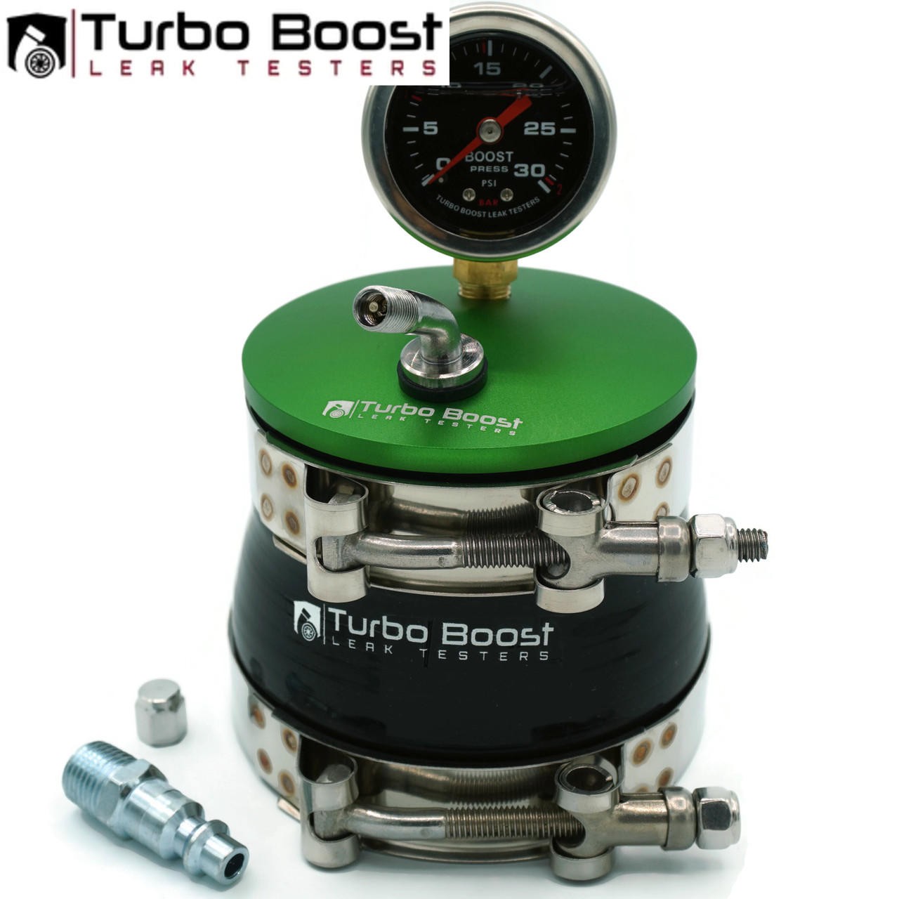 Turbo Boost Leak Tester - Ford Power Stroke Diesel F-250 F-350  V8 7.3L  w/EXT Line & Shut Off Valve