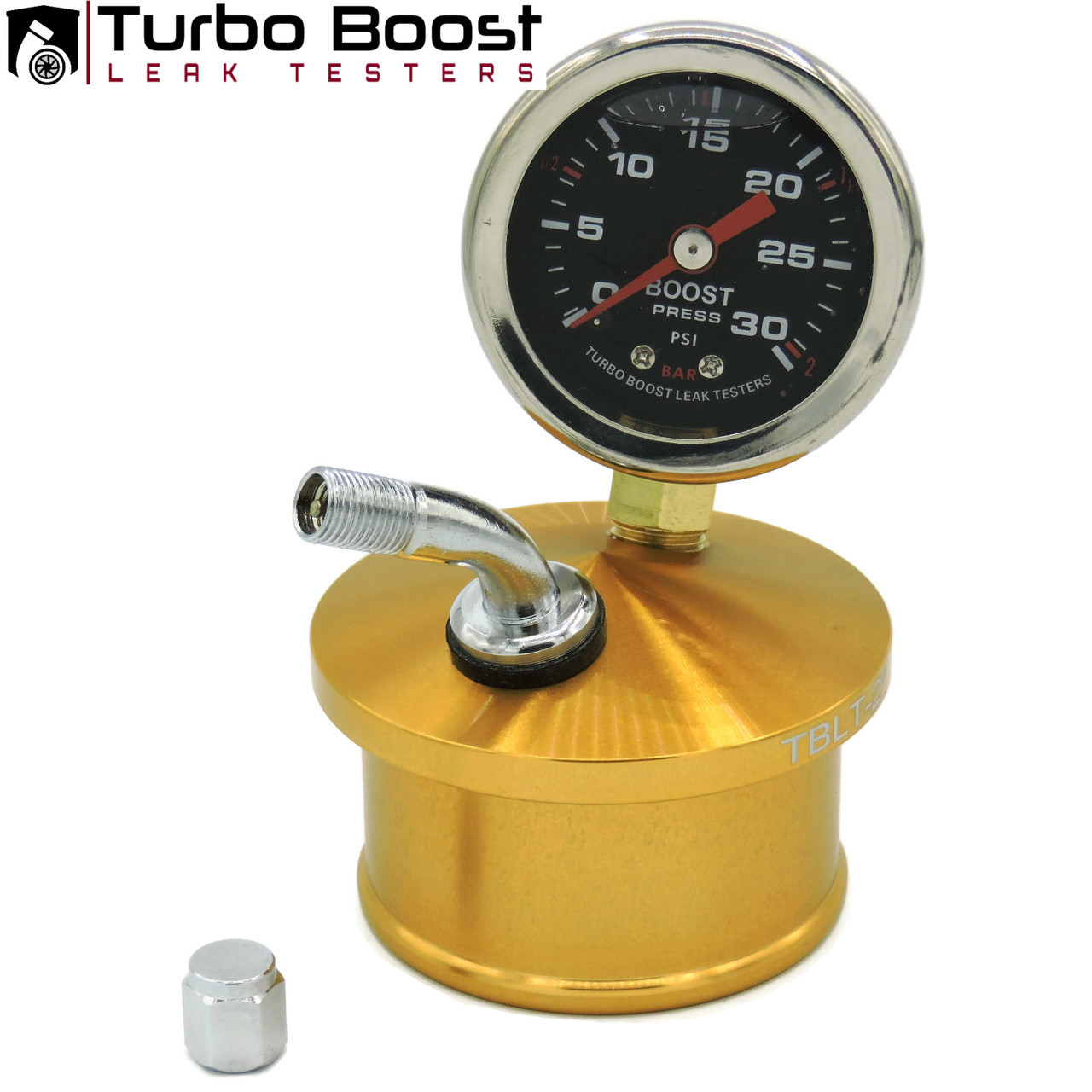 Honda Turbo Boost Leak Tester Kit  2" 2.25" 2.5" 2.75" 3" Shop Combo Kit - Fits Honda small Frame Turbos - Billet 30 PSI
