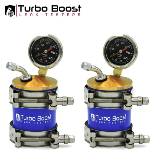 Porsche 996 997 twin turbo boost leak tester - 2 inch and 2.25 inch billet testers