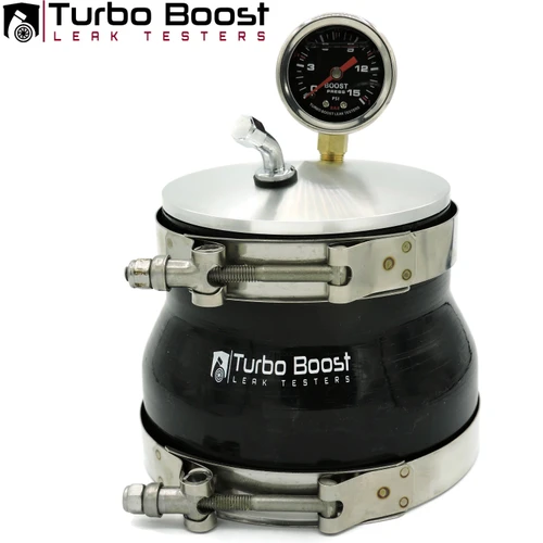 5" Turbo Boost Leak Tester Kit, Billet 6061 Aluminum, Large Frame & Diesel Turbos, Detroit Series 60