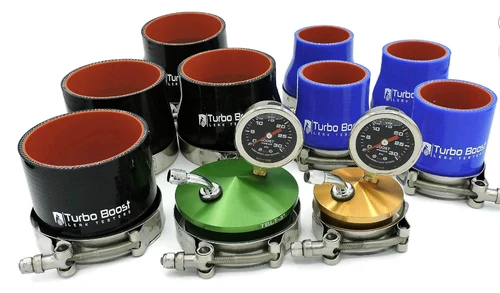Shop Kit -2" inch to 4" inch - BILLET 6061 Aluminum - Universal Boost Leak Tester Kit