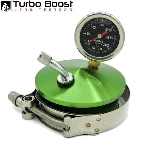 3" Turbo Boost Leak Testers - END CAP - 6061 Billet Aluminum 30PSI T-BOLT -PREMIUM