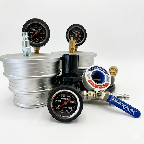 CAC boost leak tester kit for Class 7 and 8 trucks, front view