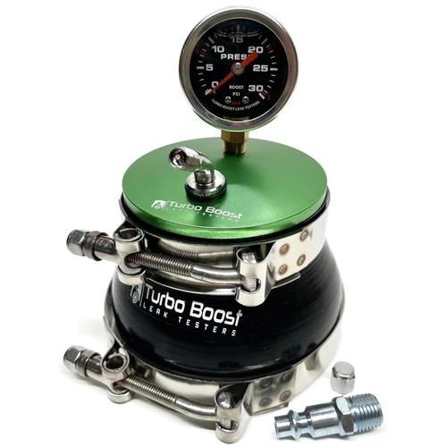 Cummins ISB 5.9L Turbo Boost Leak Tester - Ram 2500 3500 Upto 2007 - PREMIUM Billet Aluminum 30 PSI