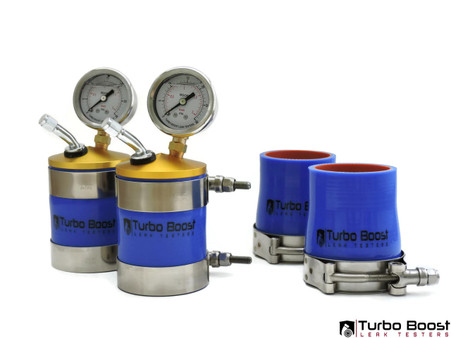 Porsche 997 TT - Billet Aluminum Boost Leak Tester- Stock & Upgraded