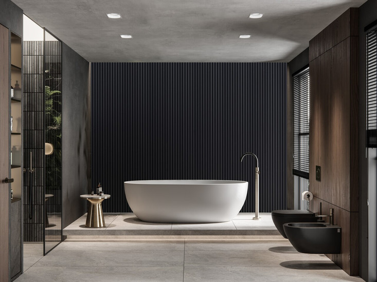 Black Aluminium Acoustic Wall Panels 17mm