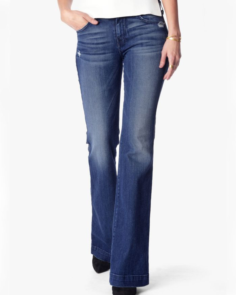 Women's 7FAMK Jean, Dojo, Lake Blue, Tailorless