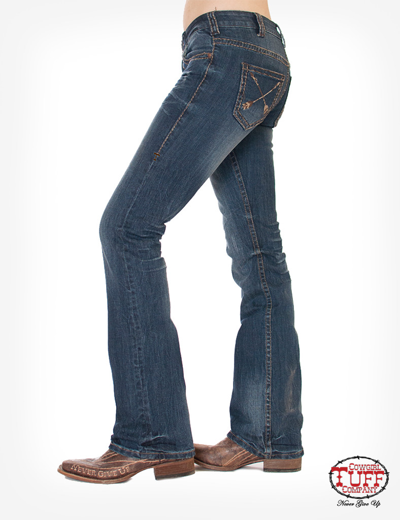 Women's Cowgirl Tuff Jeans, Peacemaker