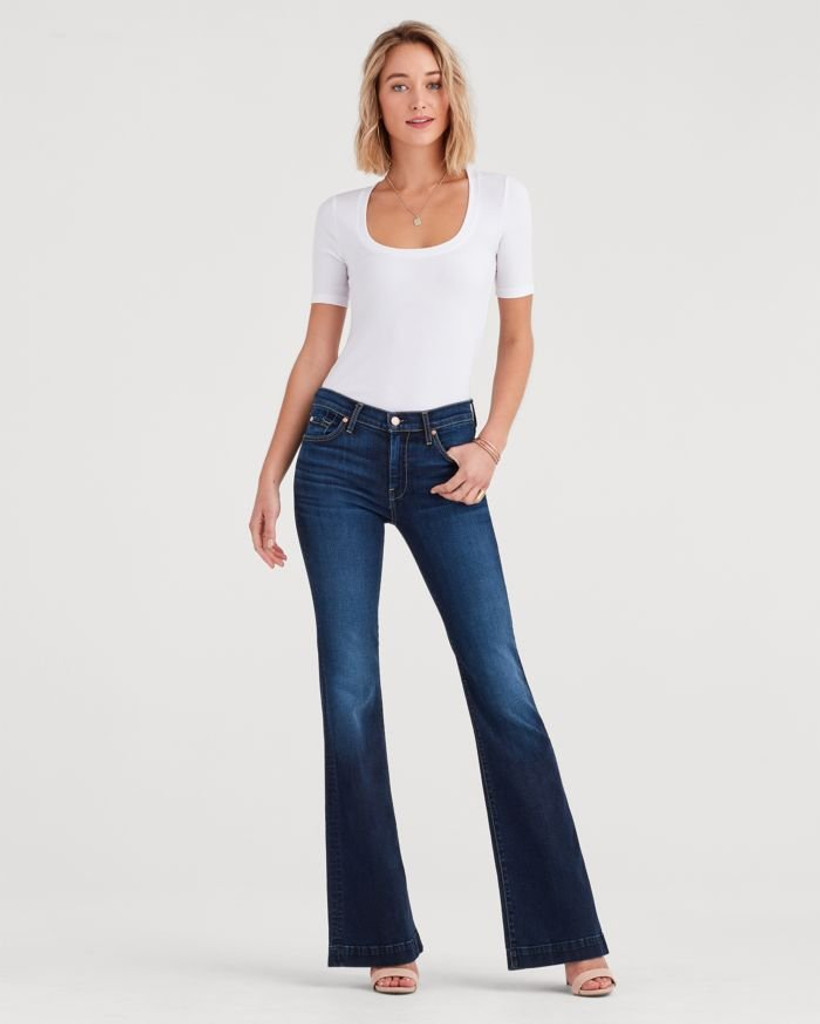 Women's 7FAMK Jeans, Dojo, Bair Fate