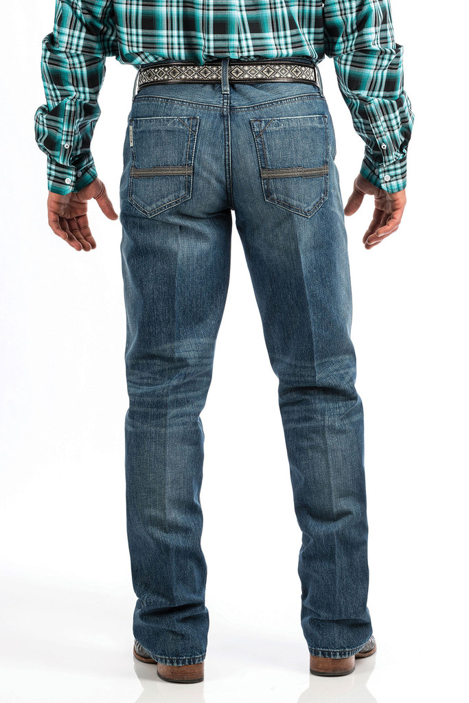 Men's Cinch Jeans, Grant, Medium Stone