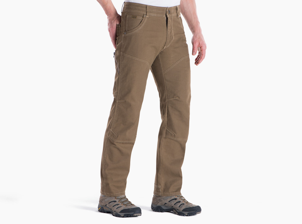 Men's Kühl Pants, The Law, Dark Khaki, Full Fit