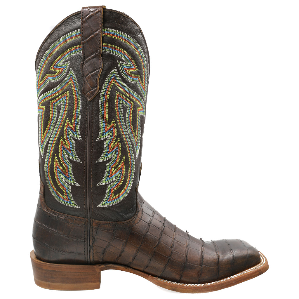 Men's Twisted X Boot, Chocolate Gator 