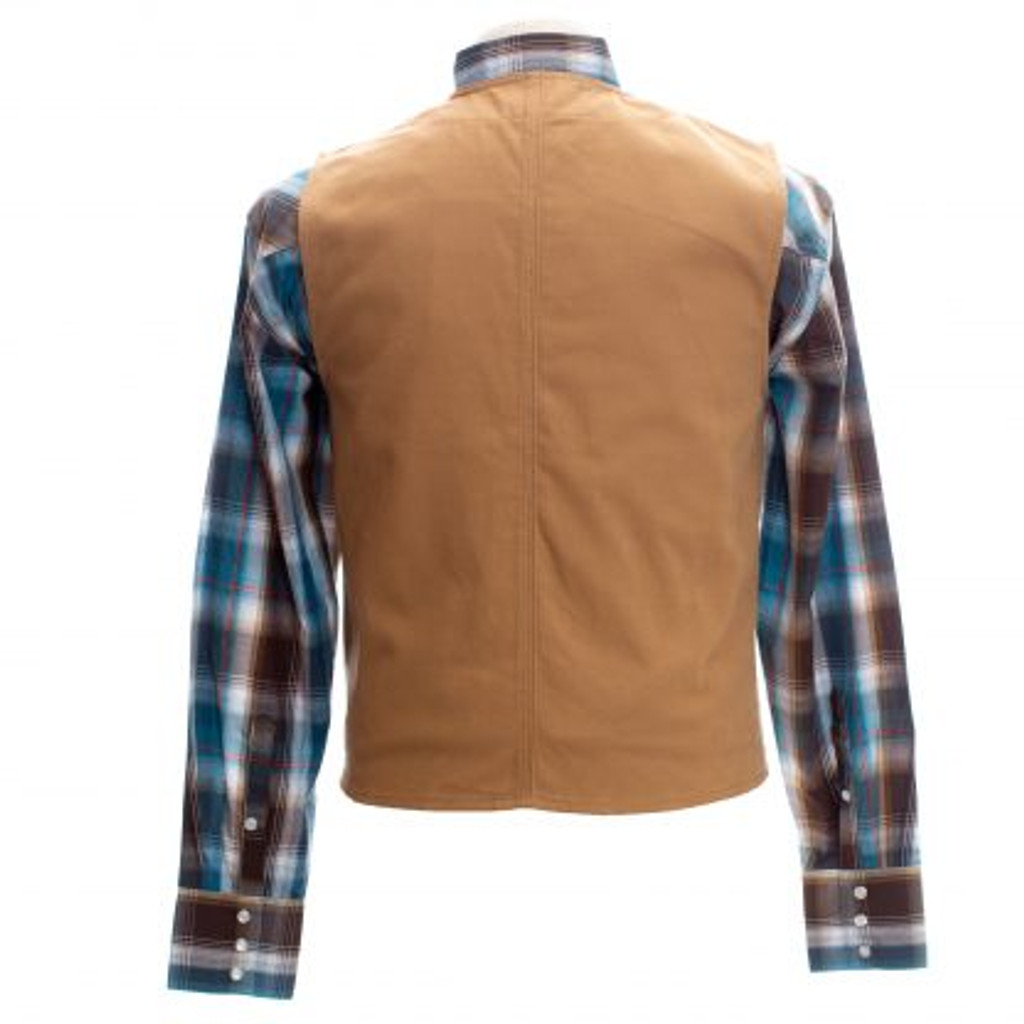 Men's Wyoming Traders Vest, Texas Tan, Concealed Carry