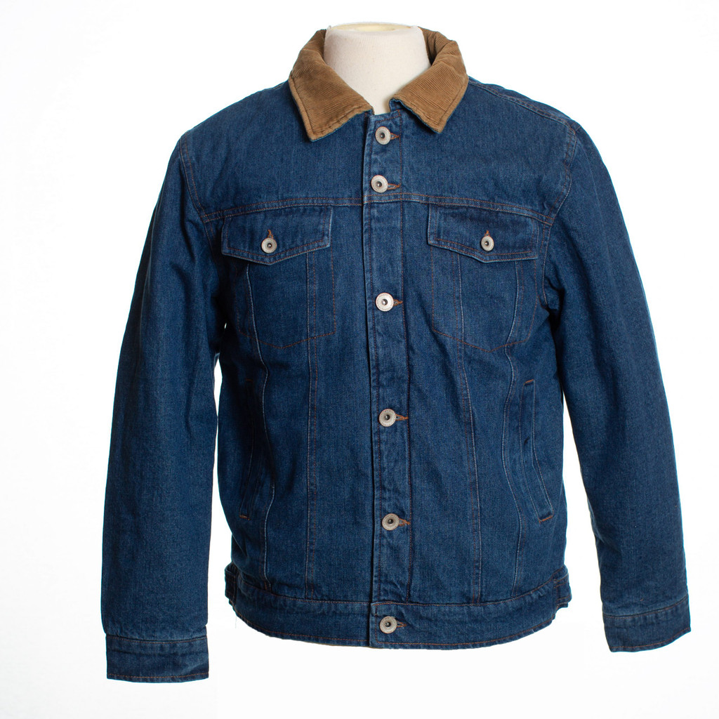 Men's Wyoming Traders Jacket, Denim with Fleece Lining