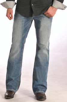 Men's Rock \u0026 Roll Jeans Relax Bootcut 