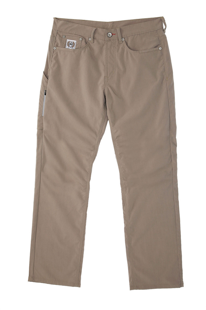 Men's Cinch Jeans, White Label Ripstop, Khaki with Cargo Pockets