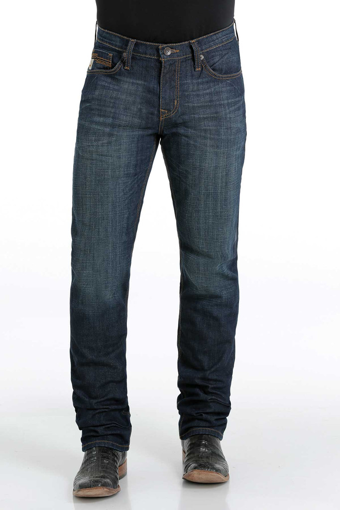 Men's Cinch Jeans, Jesse, Slim Fit, Straight Leg, Dark Wash