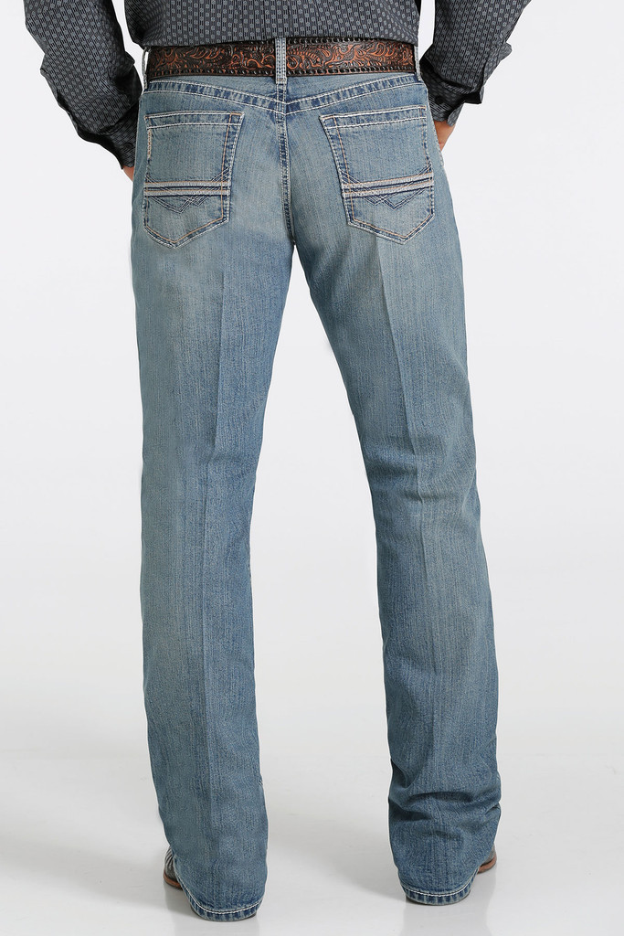 Men's Cinch Jeans, Ian, Medium Stonewash, ArenaFlex