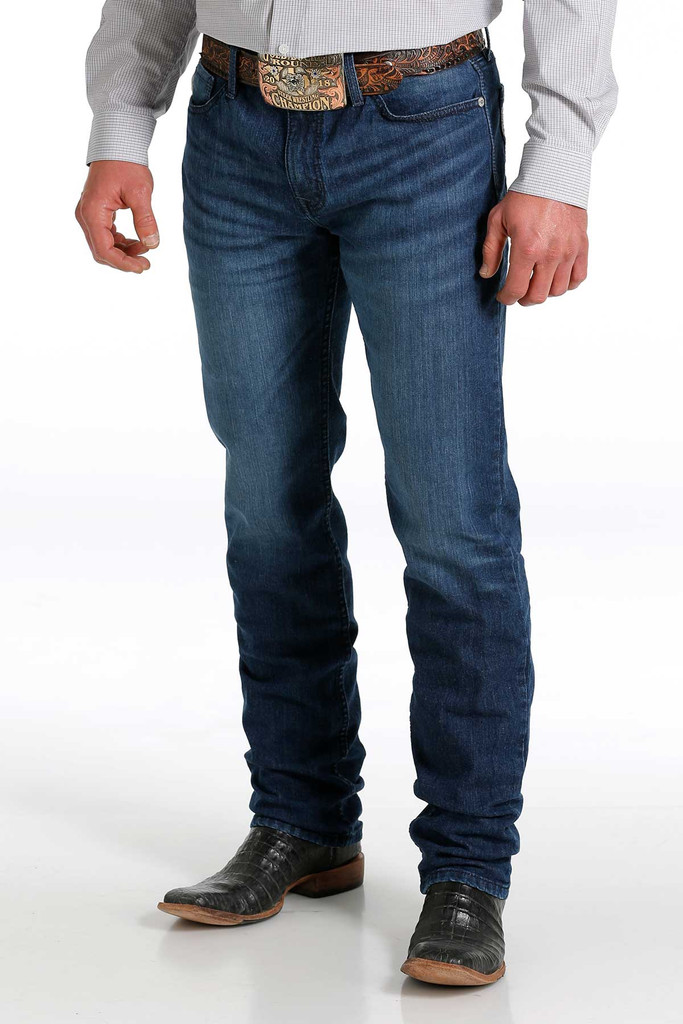 Men's Cinch Jeans, Jesse Dark Stone Wash, 11/22