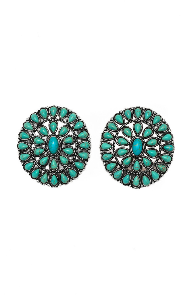 West & Co. Earrings, Large Cluster Post