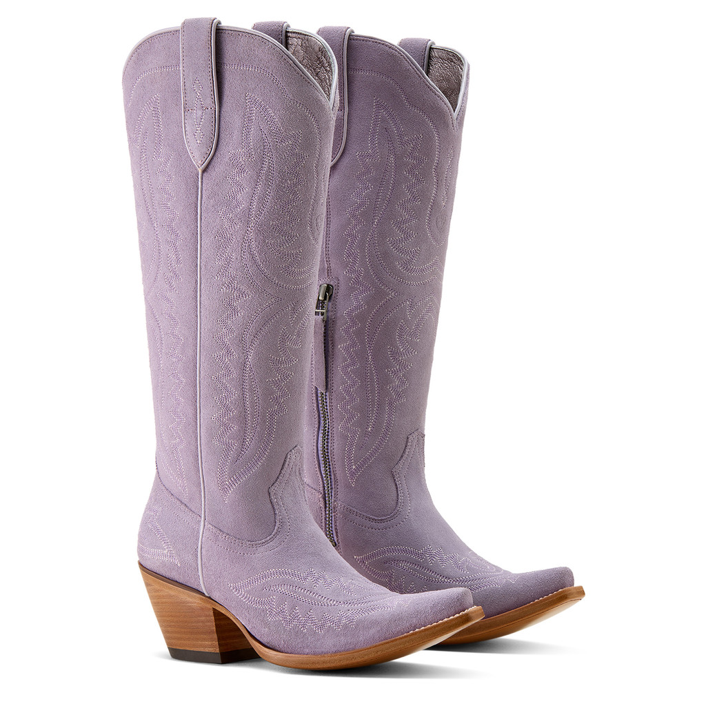 Women's Ariat Boot, Casanova, Misty Lavender Suede