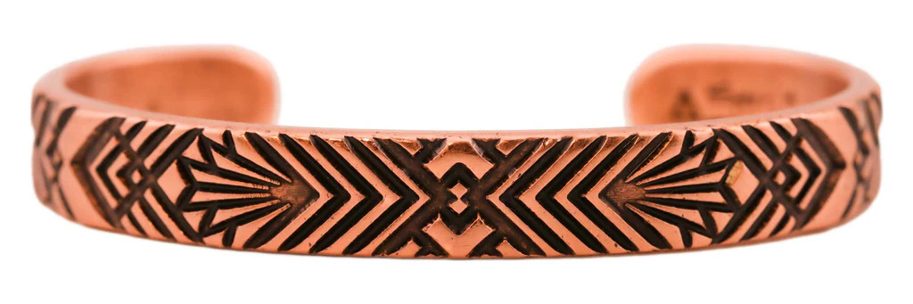 Nik Lub Cuff, Copper, Noveau, Regular