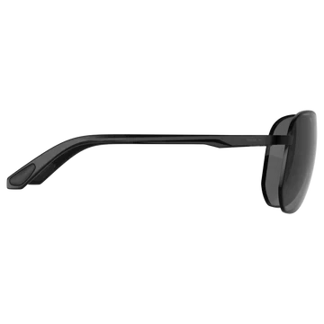 Bex Sunglasses, Welvis, Black Frame, Gray Lens