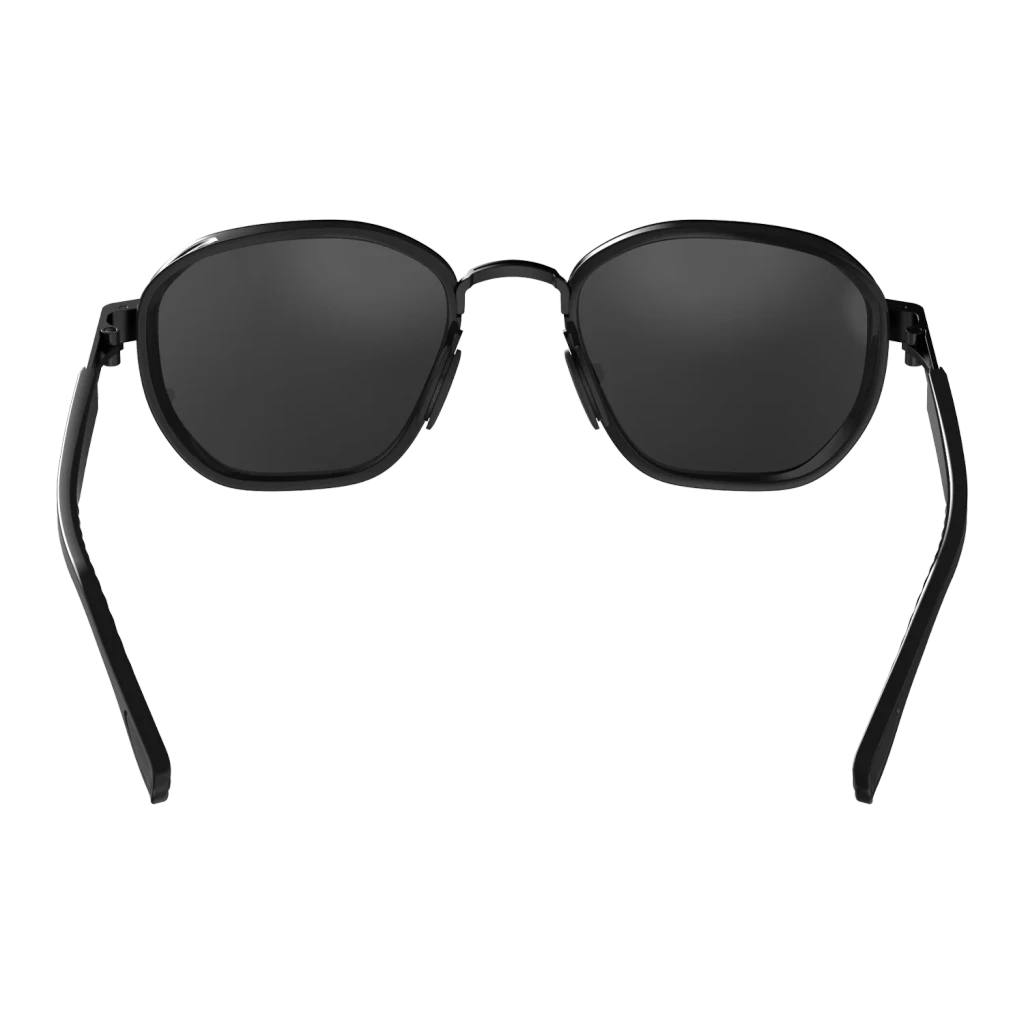 Bex Sunglasses, Sable, Black Frame, Gray Lens