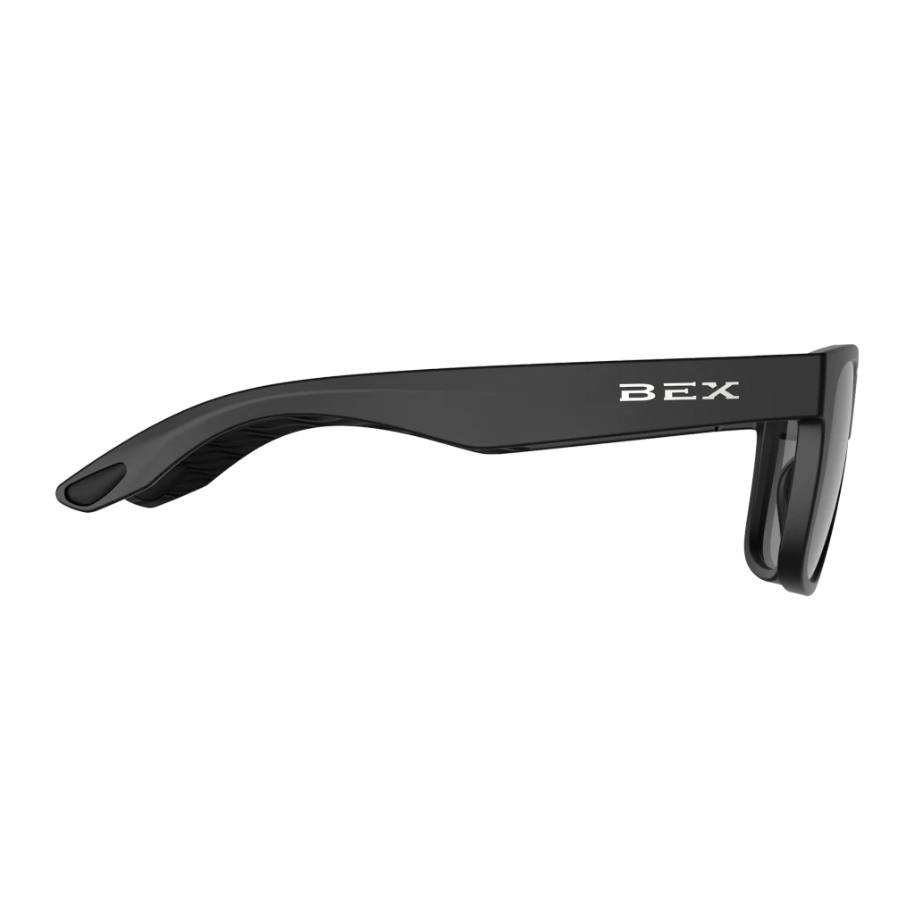 Bex Sunglasses, Nashville, Black Frame, Gray Lens